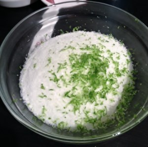 lime zest