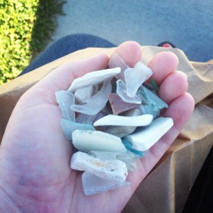 Let each piece collected heal my heart